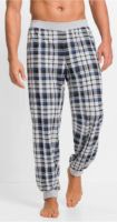 Kostkované pánské pyžamové kalhoty