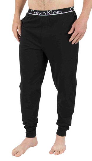 Pánské černé pyžamové kalhoty Calvin Klein