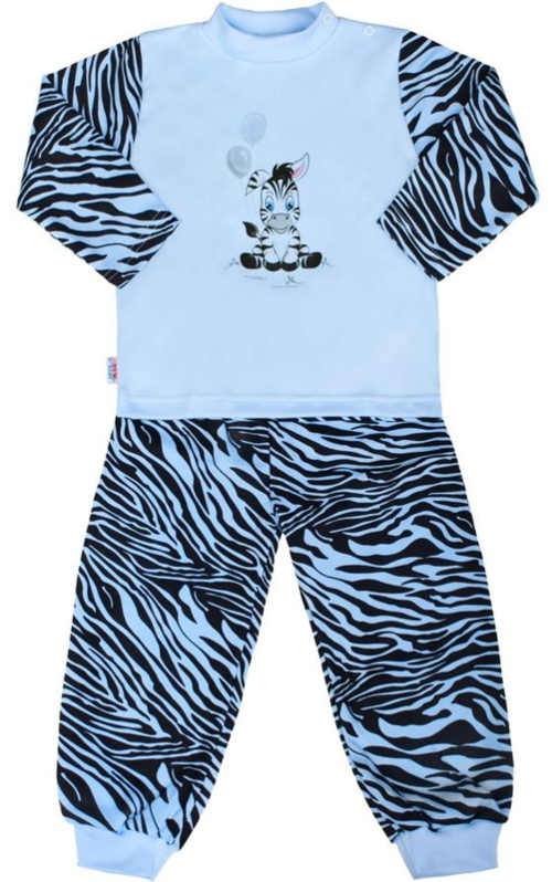 Dětské bavlněné pyžamo New Baby Zebra s balónkem