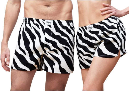 Zebra pyžamo pro páry
