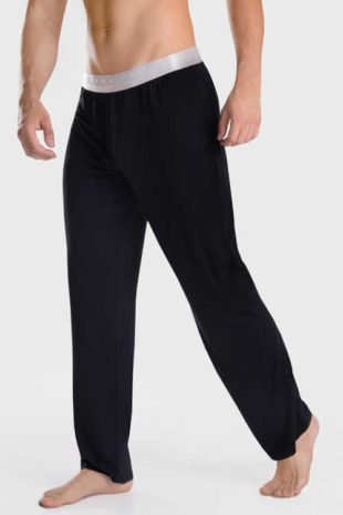 Pánské dlouhé pyžamové kalhoty z modalového materiálu