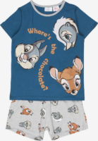 Dětské krátké bavlněné pyžamo s roztomilým obrázkem