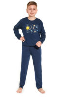 Chlapecké dlouhé bavlněné pyžamo Cornette s atraktivním potiskem