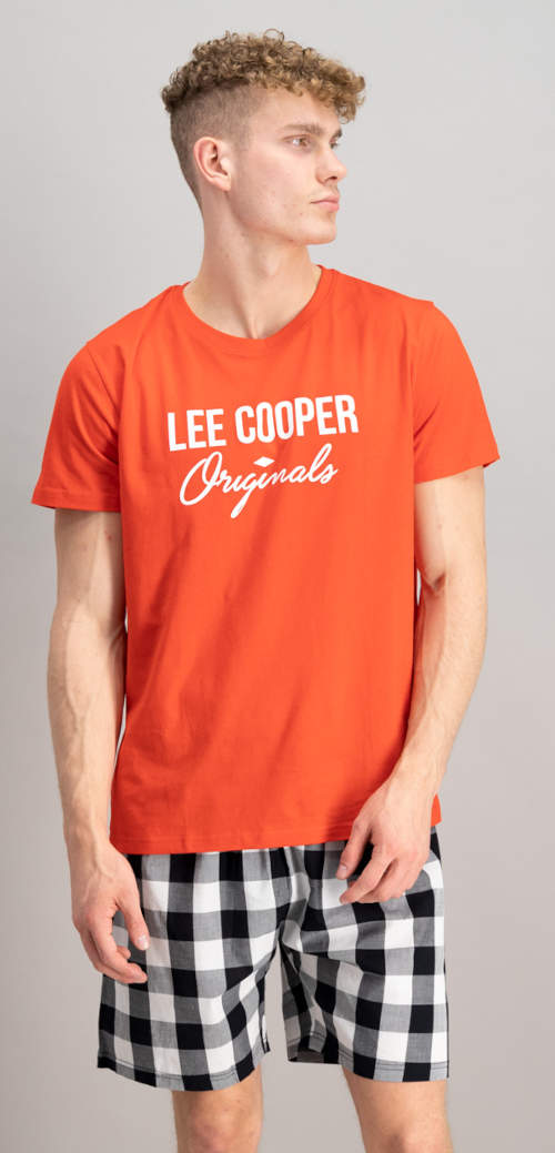 Krátké pánské pyžamo Lee Cooper výprodej