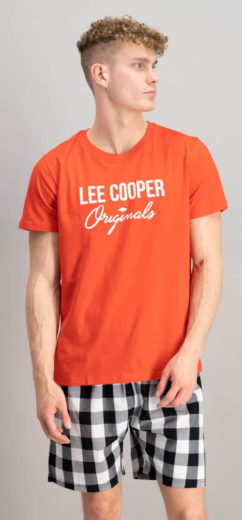 Letní pánské pyžamo s kraťasy Lee Cooper